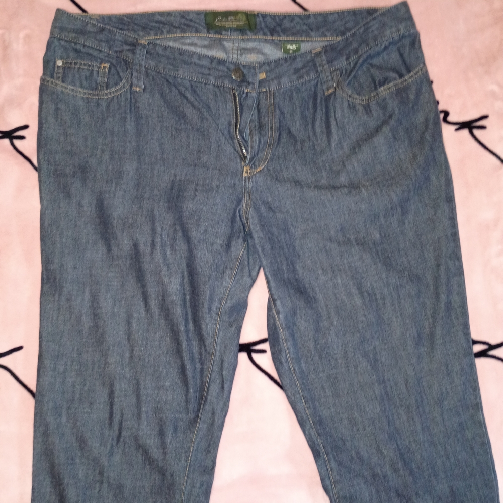 Eddie Bauer Women's Straight Leg Blue Jeans